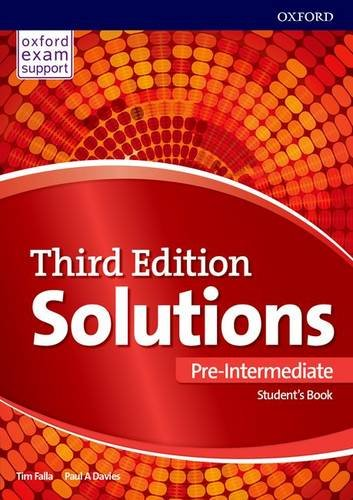 Solutions 3nd Edition Pre-Intermediate Students Book (vadovėlis)